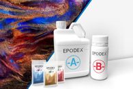 FR EPODEX® 2K Résine époxy 2K | Pigments métallisés | Epaisseur 10cm