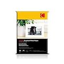 Kodak 200 GSM A4 Glossy Photo Paper – Water Resistant, Pack of 20 sheets, Compatible with all Inkjet Printers
