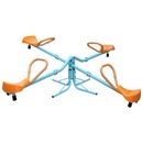 Outdoor Kids Spinning Seesaw Sit and Spin Teeter Totter - N/A