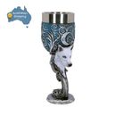 (1) White Wolf Goblet Wine Chalice Collectable