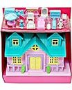 Ruhani Dollhouse for Girls Funny Doll House Play Set for Girls (Small Doll House)