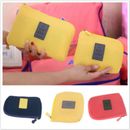 Small Tablet Cell Phone Digital Camera Data USB Cable Organizer Storage Bag 9L