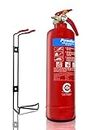 FSS UK CAR FIRE EXTINGUISHERS 1100 MULTI PURPOSE DRY POWDER 1 KG IDEAL FOR CARS VANS TAXIS TRUCKS VEHICLES CARAVANS MOTOR HOMES ETC. CE MARKED (RED)