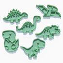 Dinosaurs Cookie Cutter & Stamp Embosser Set