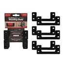 StealthMounts Cleat 'n' Feet Cleats (6 Pack) | Tool Box Storage System | Mount Anywhere | Compatible with Milwaukee Packout
