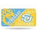 Rico Industries NCAA Southern Jaguars Metal License Plate Tag