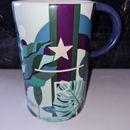Starbucks Reserve White Star Tropical Leaves 2017 Coffee Cup