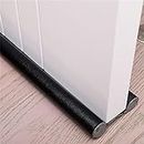 AUTUCAU Under Door Draft Stopper 37 inches Adjustable Insulation Double-Sided Sound Proof Door Air Draft Blocker for Noise Light Smell Stopper,Upgraded Version