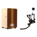Meinl Percussion Snarecraft Professional Series Cajon with Pedal - Walnut Frontplate