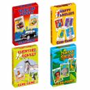 Children's Traditional Card Games - Happy Families Jungle Snap Donkey Pairs Snap
