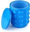 RJD 1114 Silicone Reusable Silicon ICE Cube Bag Maker Cubes Ball Save Wine Gel Space Genie Bucket ICE Bucket