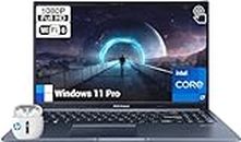 ASUS Vivobook 15, 15.6” FHD Touchscreen Laptop Computer, 12th Intel 10 Core i7-1255U, 40GB DDR4 RAM, 1TB SSD, Windows 11 Pro, Backlit & Full-Sized Keyboard, WiFi 6, USB-C, Webcam, Quiet Blue, PCM