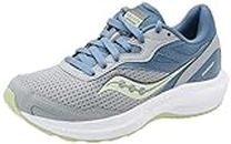 Saucony Women's Cohesion 16 Running Shoe, Fossil/Murk, US 8