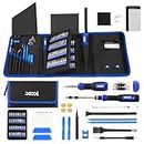 XOOL 200 in 1 Precision Screwdriver Kit, Electronics Repair Tool Magnetic Driver Kit with 164 Bits, Flexible Shaft, Extension Rod for Computer, iPhone, Laptop, PC, PS4, Xbox, Nintendo