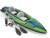 Intex Kayak Challenger K2 Inflatable 2 person Double Seat Oars