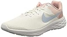 Nike Women's Revolution 6 Running Shoe, White, US 6.5