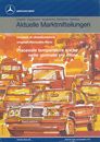 Mercedes current market communications air conditioning brochure 1988 2/88 Italian catalog 