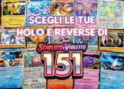 Pokemon Set 151 Reverse e Holo Italiano | Scegli le tue carte!