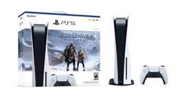Sony PS5 Blu-Ray Edition Console God of War Ragnarok Bundle - White