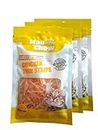 MauChow Cat Treats, Chicken Thin Strips,Rich Protein Low Fat, Highly Digestible Healthy Cat Treat,Healthy Snacks, Dry Savory 50g (Pack of 3)