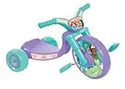 Fly Wheels Disney Princess Ride-On 10" Tricycle with Sounds - Toddler Bike Trike, Ages 18-36M, for Kids 33”-35” Tall and up to 35 Lbs., Large