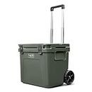 YETI Roadie 60 Wheeled Cooler with Retractable Periscope Handle, Camp Green