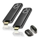MT-VIKI Wireless HDMI Transmitter and Receiver, 100ft Full HD 1080p Extender HDMI Adapter, Support 2.4/5GHz for Ultra HD Streaming Video/Audio from Laptop,PC to HDTV/Projector