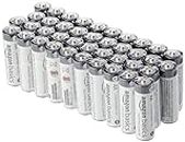 Amazon Basics Batterie industriali alcaline AA, confezione da 40