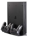 Hama Lade-Station Ständer Stand Docking Charger für Sony PS4 Slim Pro Controller