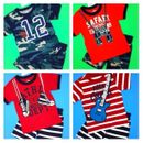 ~NEW~ Baby Boys Graphic Shirts Shorts Outfits Sets 2T 3T 4T Guitar Camo Shoes 