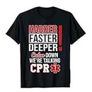 RABS EMS Harder Faster Deeper CPR T-Shirt EMT Medic Nurse T-Shirt Discount Holiday Top T-Shirts Cotton Men Tops Shirt Black 3XL