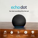 Echo Dot (5Th Gen, 2022 Release) | Smart Speaker with Alexa | Charcoal On SALE
