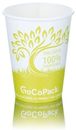 GoCoPack 100% Compostable Eco Friendly Paper Cups 8oz-12oz With Sip Lids Option
