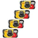Kodak Fun Saver 35mm One-Time-Use Disposable Camera with Flash, 27 Exposures, 4-Pack