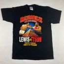 Lewis Vs Tyson Boxing Promo Sport Attack Shirt Size Large