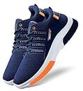 Aircum Shoes Trending Shoe for Running, Walking, Sneaker Occasions Gym Sport Shoes - (Blue, Size - 7)