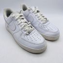 Nike Air Force 1 '07 Low Shoes Men 11 Triple White All White Sneakers CW2288-111