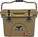 NEW ORCA ORCT020 TAN COLORED 20 QUART INSULATED ICE CHEST COOLER USA 5280052