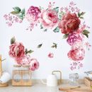 Wandaufkleber Abziehbilder Blumen DIY Home Decor Wandbild Home Hintergrund
