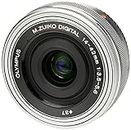 Olympus M.Zuiko Digital 14-42 mm F3.5-5.6 EZ Lens, Standard Zoom, Suitable for All MFT Cameras (Olympus OM-D & PEN Models, Panasonic G-Series), silver