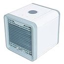 Zyntro's Portable Air conditioner| Rechargeable Evaporative Air Conditioner| Air Con| with 3 Speeds. Personal Air Cooler with Handle for Home, Office and Room. Your Perfect Cooling Companion.