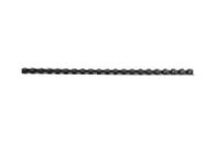 GBC 4028173 - Canutillo plástico DIN A4 21 anillas 6 mm (caja 100) color negro