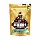 HERSHEY's Kisses Milk Chocolate 30% Less Sugar 36 Grams, Pack of 8