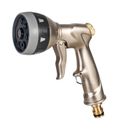 Cellfast Irrigatore Mani Multifunzionale OTTONE Pistola a Irrigazione 7 Modalità Durevole