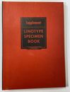 Linotype Specimen Book Supplement of New Faces Mergenthaler Linotype Co. 1948