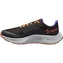 Nike Men's Air Zoom Pegasus 37 Running Shoes, Black Orange 003, 8