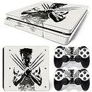 Elton The Wolverine Theme 3M Skin Sticker Cover for PS4 Slim Console and Controllers