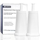 XtraCare Water Filter for Sage Coffee Machines, Sage Barista Express Water Filter Compatible with BES008/BES810/SES875/SES880/SES9890/SES990 (Pack of 2)
