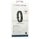 Fitbit Alta HR Fitness Silver Case  w/ Charger | No Band, Bad Backlight