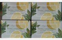 Lot of 4 Shugar Soapworks Oatmeal Lemon Verbena Vegan Plant Base Soap 6.25oz New